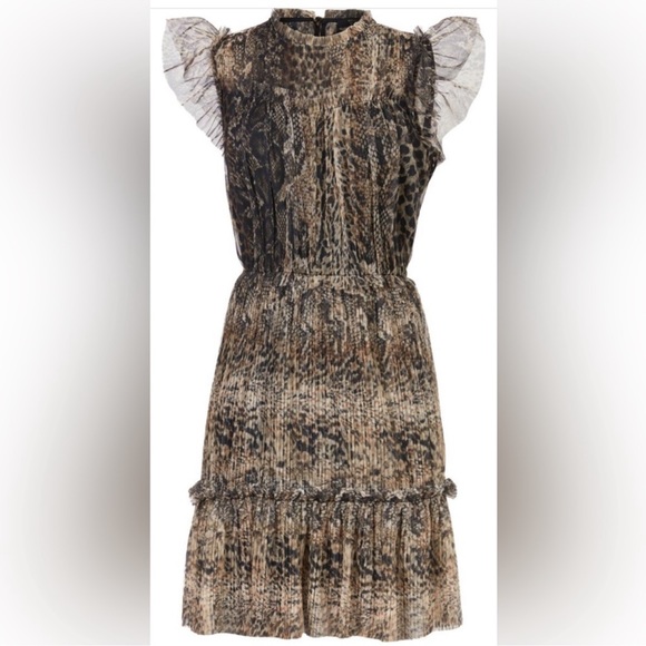 NWT Spring Animal Print Dress - Picture 3 of 8